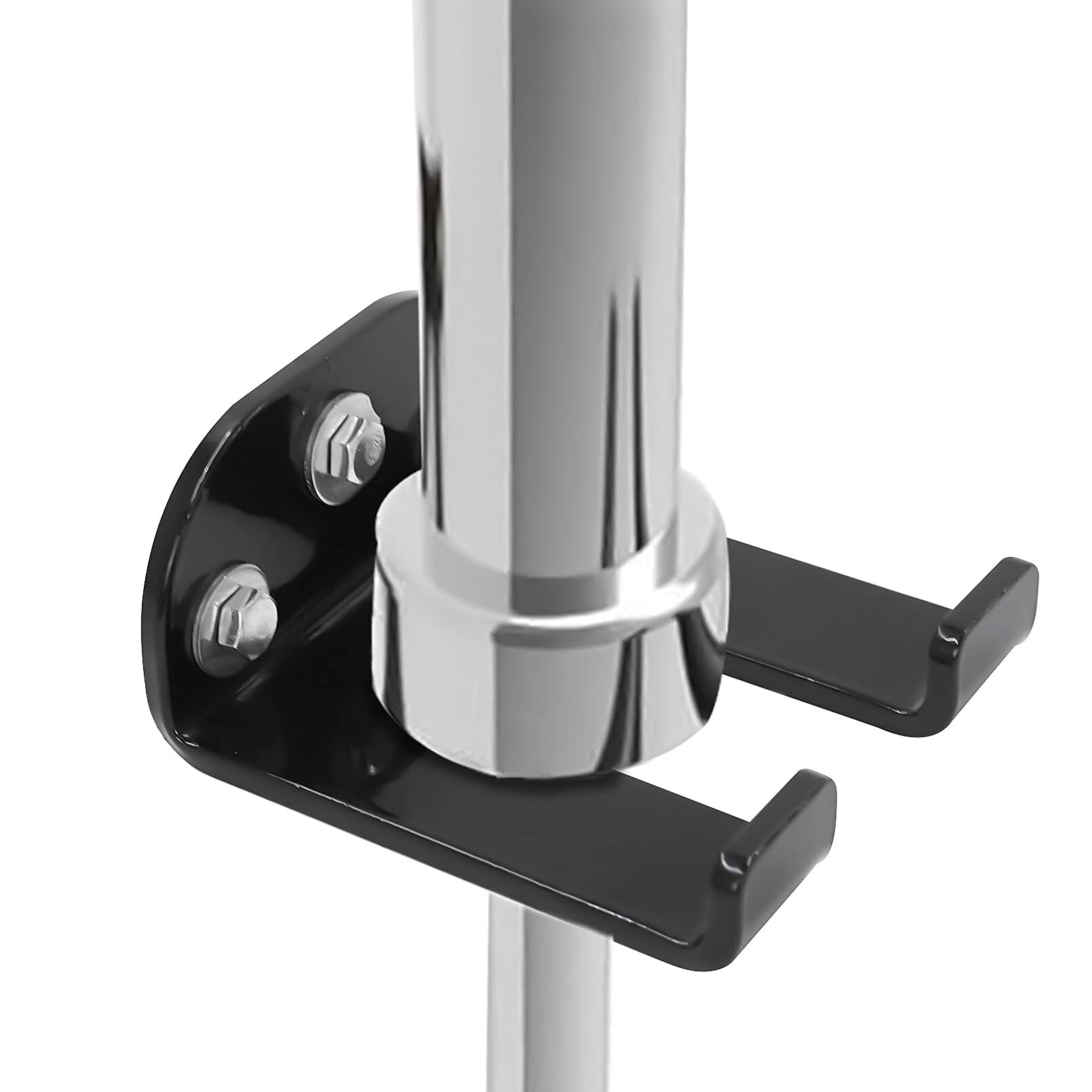 Aoneky Barbell Bar Rack Holder - Wall Mount Olympic Bar Hanger - Weightlifting Barbell Bar Baseball Bat Storage Equipment for Home Gym Fitness Exercise