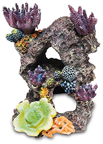 Polyresin Colorful Coral Aquarium Decoration - Item #PMTF40044 by None