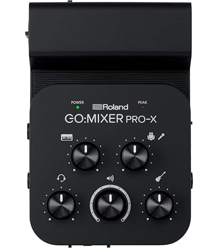 Roland GO MIXER PRO X 新品　保証付き Amazon.com: Roland GO:MIXER PRO-X Audio Mixer for Smartphones