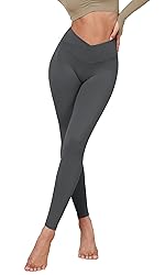 ODODOS Women's Buttery Soft 7/8 Cross Waist