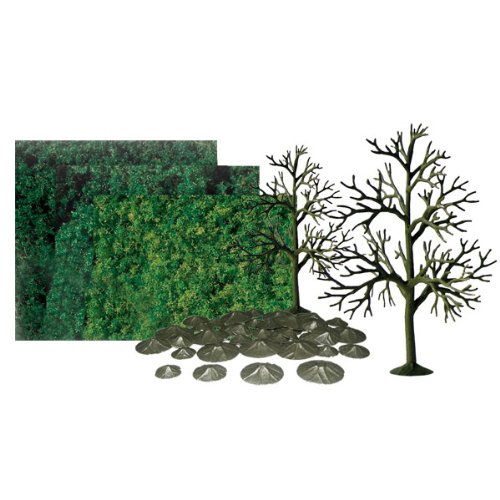 JTT Scenery Products Super Scenic Series: Deciduous Tree Kit, 6