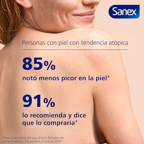 Derma Therapy Óleo Anti-Irritativo e Anti-Comichão para Banho, 6 x 425ml| Óleo de duche para pele com comichão | Para pele propensa a eczema atópico | Complexo de Aminoácidos com Ómega-3