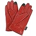 Alpine Swiss Womens Touch Screen Gloves Leather Phone Texting Glove Thermal Warm