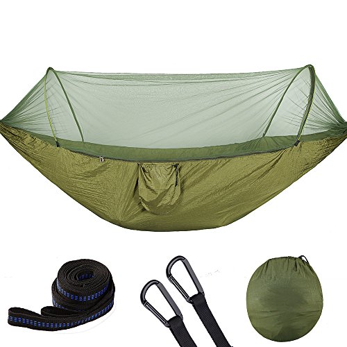 ANRevelinCN Insect net Hammock Double Bed Hammock Ultralight Camping Tree cots Outdoor (Camo, 250120cm/98.447.2inch)