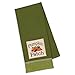 DII Thanksgiving Fall Kitchen Towels Collection Decorative Embellished Dish Towel Set, 18x28