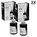 LD Compatible Ink Bottle Replacement for Epson 774 T774120 High Capacity (Black, 2-Pack)