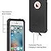 SPARIN iPhone SE Waterproof Case, iPhone 5 / 5S Waterproof, Dust Proof, Snow Proof, Shock Proof Case with Available Touch ID, Compatible with Magnetic Car Mount, and Clear Sound - Black