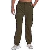 Mens Outdoor Hiking Pants Convertible Lightweight Water Resistant Quick Dry Zip Off Fishing Travel Camping Tactical Pants