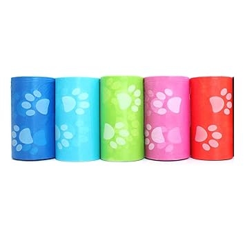 NinjaClean Pet Supply Dog Pet Waste Poop Bags 75 Bags