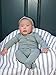 L'ovedbaby Unisex-Baby Organic Cotton Footed Overall, Seafoam, 3/6 Months