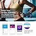 Arbily Fitness Tracker, Activity Tracker Heart Rate Monitor, Swimming Waterproof Fitness Tracker Watch/Step Counter/GPS Tracker/Smart Wristband for Android and iOS