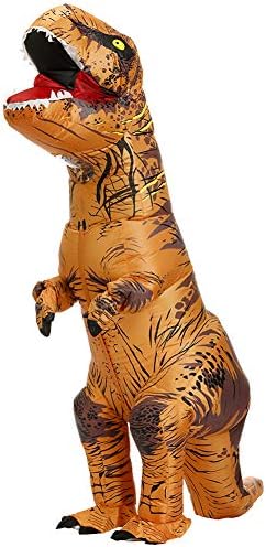 STYLOWY Funny Dinosaur Inflatable Costumes for Adult & Kids with Inflatable Costume Fan