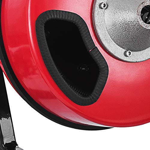 SHZOND Drain Cleaning Machine 1/2 Inch x 50 Ft Drain Cleaner Machine with 4 Cutter and Foot Switch Electric Drain Pipe Cleaner for 1 to 4 Inch Pipes (50 FT) - Thumbnail 6