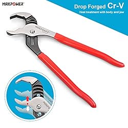 MAXPOWER 12 inch Groove Joint Pliers, Quick