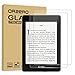 (2 Pack) Orzero Only For All New Kindle Paperwhite 10th Generation 2018 Tempered Glass Screen Protector, 9 Hardness HD Anti-Scratch Anti-Glare Bubble-Free Full-Coverage (2.5D Arc Edges) Clear Shield with Easy Installation (Lifetime Replacement)