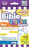 Bible Trivia Christian 50-Count Game Cards (I'm Learning the Bible Flash Cards) by