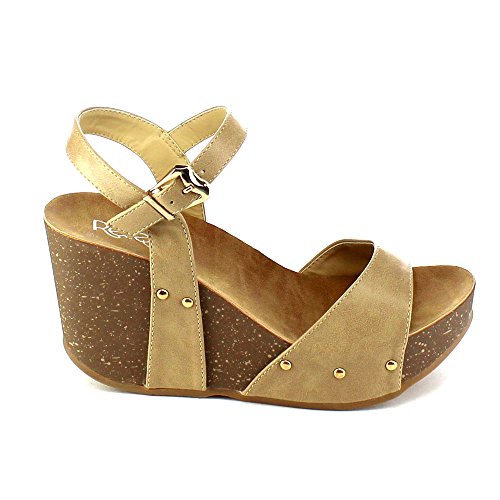 ZEmma-Womens-Open-Toe-Ankle-Strap-Studded-Faux-Cork-Heeled-Platform-Wedge-Sandals-MR
