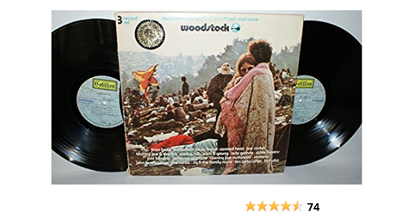 Jim Hendrix Jefferson Airplane Joan Baez Crosby Stills Nash Young The Who Sly The Family Stone Santana Country Joe The Fish Ten Years After Woodstock Original Soundtrack Lp
