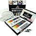 Watercolor and Acrylic Paint Set by AEM Hi Arts - 12 Professional Quality Liquid Watercolor Paints, 12 Premium Quality Acrylic Paint Tubes - Perfect for Artists, Students & Beginners, Kids and Adults