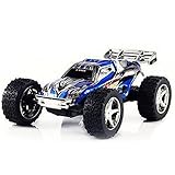 DeXop 2WD 1:32 Scale Remote Control Racing Car High Speed Vehicle RC Car (blue)