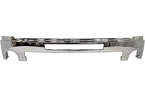 CPS- AUTO PARTS 07,13 Compatible With SIERRA 1500 Front Bumper- Chrome- W/Tow -except Denali OEM Replacement Partslink GM1002