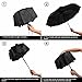 Compact Automatic Travel Umbrella with 10-Rib Strong Windproof Waterproof Anti UV - Sturdy,Portable and Lightweight for Easy Carrying - Auto Open/Close with Ergonomic Handle,Quality Assurance