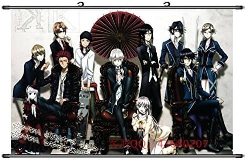 ScorpioL K Project Cartoon Anime Cosplay Fabric Wall Scroll Poster 16"x23"