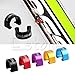 Utini 10PCS Cycle MTB Mountain Bike BMX Brake Cable deducation C-Clip Buckle clamp derailleur Shift Cable Housing Hose Guide Bike Partthumb 2