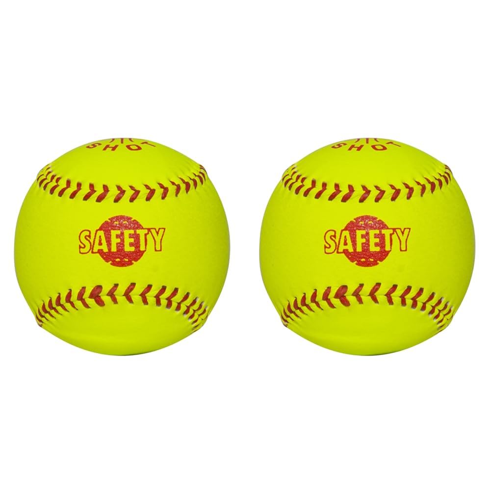 Sure Shot Safety Rounders Ball - Yellow (Pack of 2)
