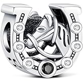 KEQ 925 Sterling Silver Charms for Bracelets and Necklace Travel Compass Bead london British Guards Dangle Pendants Round Paris Eiffel Tower 5A CZ Beads Christmas Graduation Gift for Daughter granddaughter Women