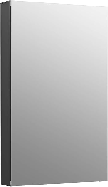 Amazon Com Kohler K 81144 Da1 Maxstow Frameless Surface Mount Bathroom Medicine Cabinet 15 X 24 Dark Anodized Aluminum Home Improvement