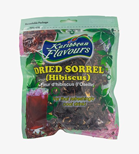 Karibbean Flavours Dried Sorrel (Hibiscus) 85g (Pack of 2) - Thumbnail 2