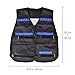 Walsilk Children Kids Tactical Vest Kit for Nerf Guns N-Strike Elite Series,Adjustable Elite Tactical Vest Jacket Kit,Perfect Gift for Kid Toy Play or Other Outdoor Activities