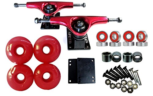 Eskape 5" truck/52mm wheels complete skateboard pa…