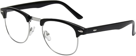 are semi rimless glasses in style