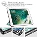 Fintie iPad 9.7 2018/2017 Case - Lightweight Slim Shell Standing Cover with Auto Wake/Sleep Feature for Apple iPad 6th / 5th Gen 9.7 Inch Tablet, Emerald Illusions
