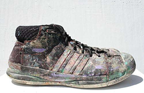 CHRIS RIGGS CONCEPTUAL ART DADA MODERN SCULPTURE SNEAKERS ASSEMBLAGE ADIDAS POP SIZE 13