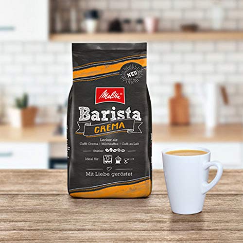 Melitta Barista Crema, Ganze Kaffeebohnen 4x 1000g (4000g) - ausgewogener, harmonischer Kaffee – Bild 6
