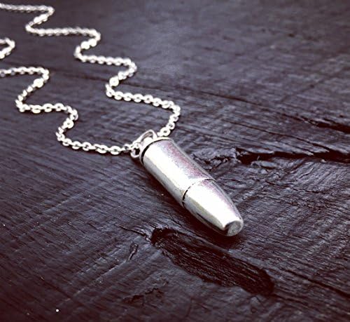 Bullet Pendant Necklace | Girls Who Shoot Necklace | Bullet Jewelry Gift | Bullet Necklace Gift | Jewelry Gift For A Woman Shooter | Pew Pew