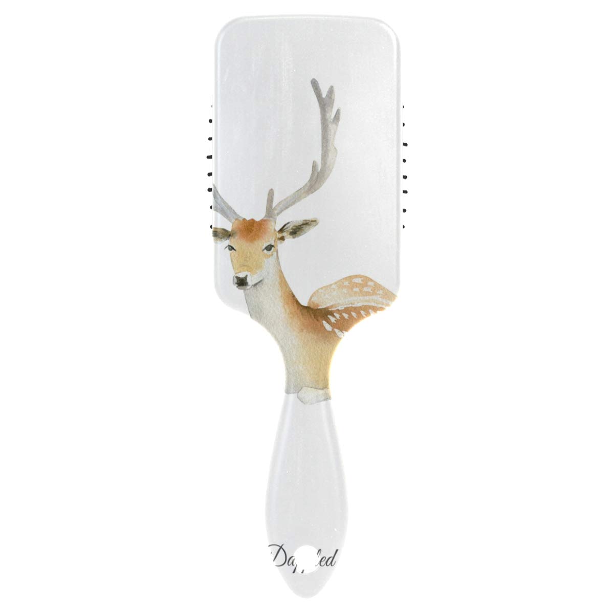Amazon Com Malplena Hair Brush Static Free Cushion Dappled Deer