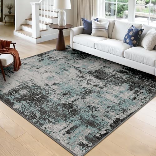 RELEANY Washable Square X8' Area Rug