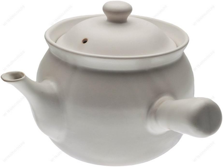 Health medicine pot Casserole Stew pot Pot with Chinese medicine white 1600ml