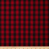 Kaufman House of Wales Plaid Red Fabric By The Yard
