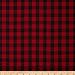 Kaufman House of Wales Plaid Red Fabric By The Yard