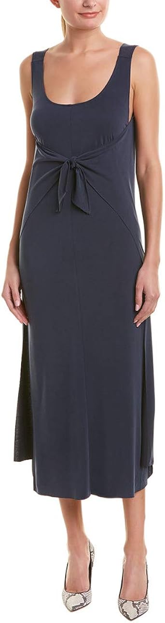 vince sleeveless wrap dress