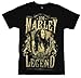T-Shirt - Bob Marley - Rebel Legend, XXL, Black