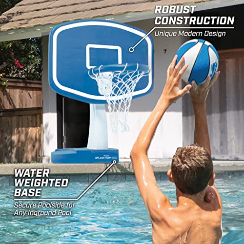 GoSports Splash Hoop Swimming Pool Basketball Game, Includes Poolside