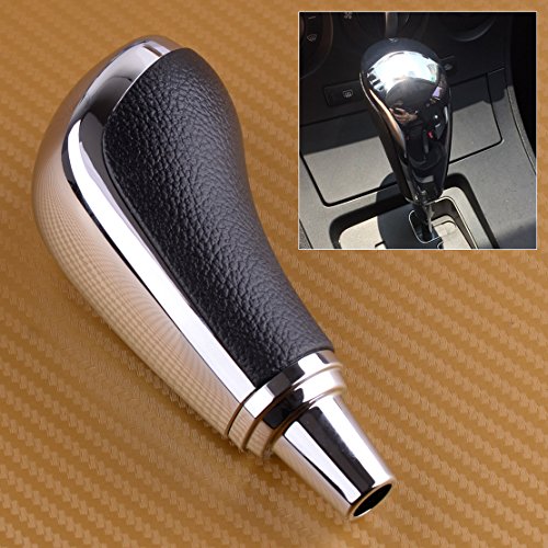 beler Chrome Plated Automatic Transmission Gear Shift Knob Fit for Mazda 6 3 5 8 CX-7