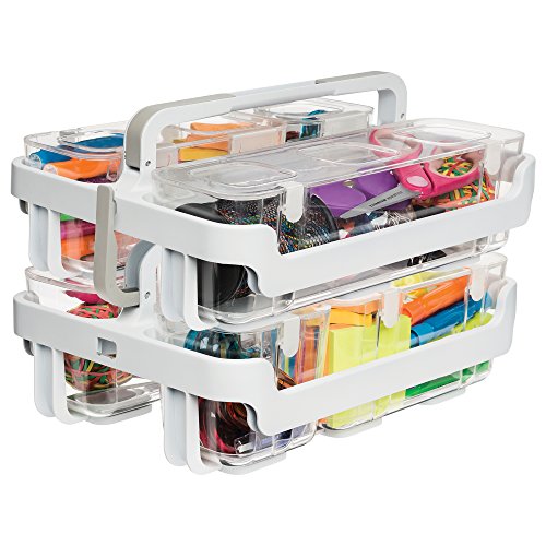 Deflecto Desk Supplies Organizer Caddy, Three Clear Compartments Pricepulse