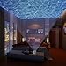 R RECOMFIT Ocean Wave Night Light Projector and Music Player with Calming Environment Soothing Light Romance & Relax Effect for Home Room Bedroom (Multicolor)